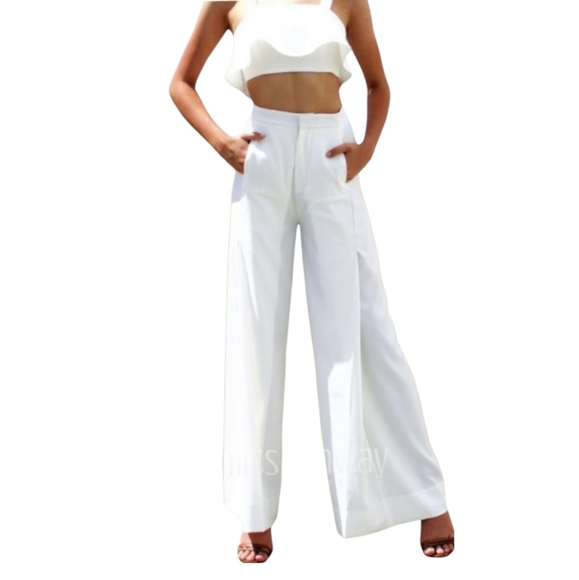 I'm Just A Girl Pants - I'm Just A Girl Black High Waisted Dress Pants Size 12